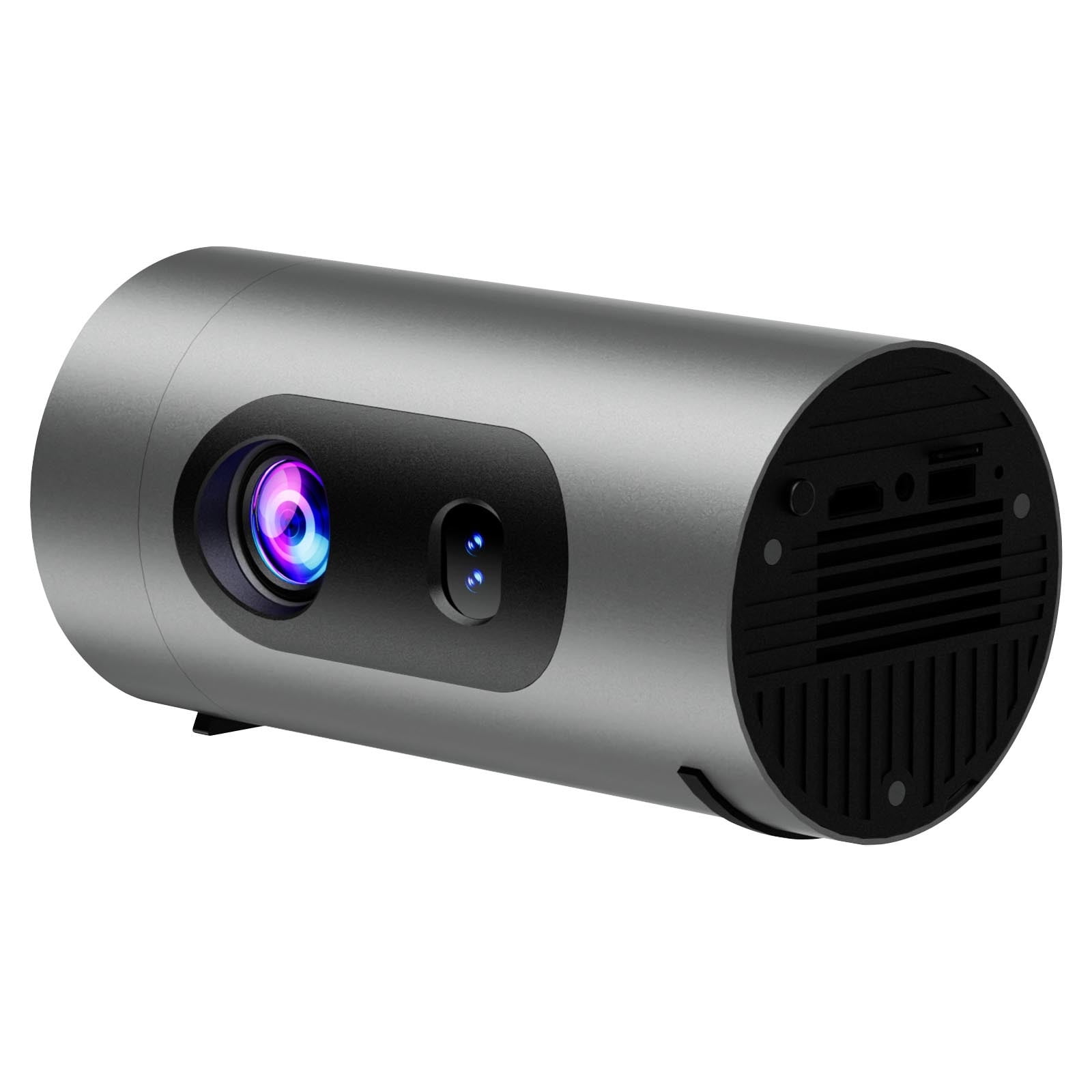 Uutvery 4K Supported Projector with Auto Focus, 1080P Full HD Portable Outdoor Movie Projector, Built-in Streaming and Wireless Casting, Eye Protection, for Home Theater