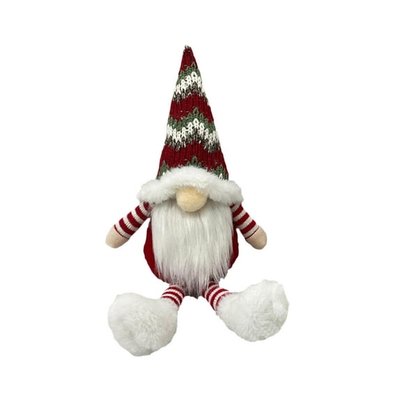 Uutvery Christmas Gnomes Decorations,Gnome Plush Woven Santa Claus,Table Decorations,Fireplace Decorations,Adorable Santa Claus Doll Christmas Ornament for Home Office Party Adornment Decor