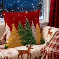 thumbnail image 1 of Uutvery Christmas Printed Pillow Cover,Christmas Theme 17.72x17.72 Inches,Xmas Snowflake Tree Pillow Cover,Merry Christmas Farmhouse Decor,Winter Decor Pillows for Home Couch Bed Living Room, 1 of 7