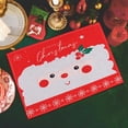 thumbnail image 1 of Uutvery Christmas Table Mat Set 16.53x11.02In Non Slip Double Thick Linen Heat Insulation Pad Placemats for Restaurant Home Dining Holiday Decor Wipe Clean Durable Natural Decor, 1 of 6