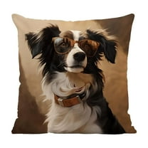 Uutvery Cute Animals Print Pillow Set of 2, 18x18 Inch Decorative Throw Cover for Sofa Living Room, Soft and Durable Fabric for Bedroom Decor, Playful and Cozy Gift Idea