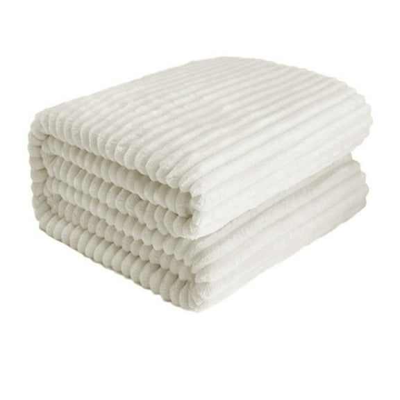 Uutvery Extra Large Soft and Thick Double Layer Raschel Blanket, Winter Warm Fleece Throw for Queen Bed and Big Couch, Ultimate Cozy Blanket, 78.74x90.55 Inches