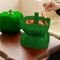 thumbnail image 1 of Uutvery Green Pumpkin Snack Holder,Pumpkin Christmas Candy Bowl,Two-Tier Halloween Pumpkin Candy Box,Divided Serving Tray with Lid for Christmas Candy Fruit Nut Snack Tray for Halloween Party, 1 of 7
