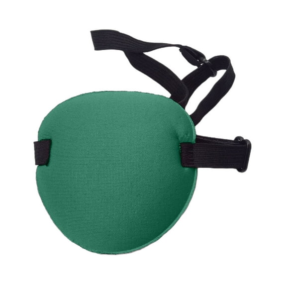 Uutvery Halloween Black Eyepatch Soft Comfortable Concave Shape Black