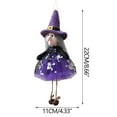 thumbnail image 1 of Uutvery Halloween Hanging Tree Ornaments,Halloween Gauze Dress Doll Pendant with Bells Decoration Hanging for Pumpkin/Ghost/Witch/Black Cat Pendant for Home Indoor/Outdoor Party Supplies Decor, 1 of 7