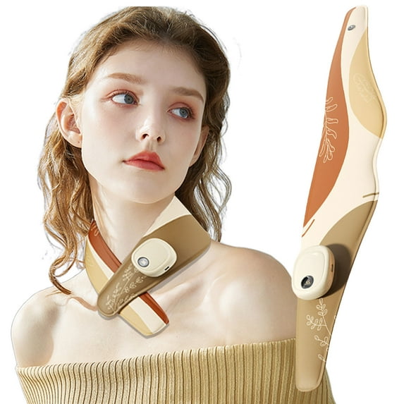 Uutvery Heating Scarf Graphene Heating Scarf Smart Temperature Scarf Three Heat Settings Scarf Lightweight Portable Scarf Magnetic Closure Scarf Christmas Gift