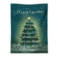 thumbnail image 1 of Uutvery Holiday Tabletop Christmas Tree Background Cloth Decorations for Wall Hanging Party Banner Valance Gift (B), 1 of 3