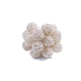 thumbnail image 1 of Uutvery LED Rattan Ball String Lights with 20 Lights, USB Powered Decorative Lights for Christmas Bedroom Wedding, 9.84ft Length Multicolor Options, Valentine Holiday Ambiance, 1 of 9