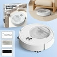 thumbnail image 1 of Uutvery Robot Vacuum Cleaner for Pet Hair, Sweeping Mopping Machine, Low Noise Automatic Floor Cleaner with Visible Dust Bin, Includes Charging Cable Cloth, 1 of 8