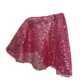 thumbnail image 1 of Uutvery Round Sequin Tablecloth, 24 Inch Glitter Table Cover, High Density Sequin Wedding Tablecloth, Christmas Party Cake Dessert Table Decor, 1 of 4