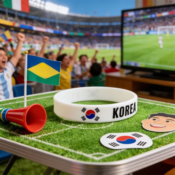 Uutvery Soccer World Match Silicone Bracelet, Italy Flag Wristband, Intaglio Color Filled Fan Support Accessory, One Size