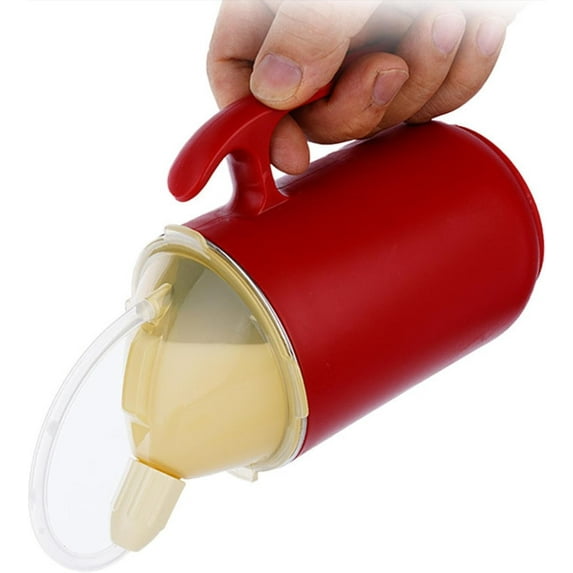 Uutvery Hospital Cup,Spill Proof Cups with Lid and Straw,Adult Sippy Mug for Elderly,Adult Adaptive Patient Care Cups,Seniors Dysphagia Patient for Water Milk Soup Congee Feeding Cups