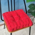 thumbnail image 1 of Uutvery Square Corn Kernel Seat Cushion, Thickened Handmade Tatami Floor Cushion, Corduroy Chair Pad and Pet Mat, Portable Cushion for Reading Gaming, 16x16 Inches, 1 of 7