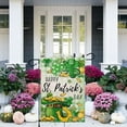 thumbnail image 1 of Uutvery St. Patrick's Day Garden Flag, Green Four-Leaf Clover Design, Welcome Banner, Durable Polyester Material, Weather-Resistant, for Holiday Home Yard Garden Decor Outdoor Decor, 1 of 6
