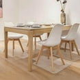 thumbnail image 1 of Uutvery Transparent PVC Floor Protector Mat, 1.5mm Thick Non-Slip Mat for Hard Floors, Chair Caster Roller Mat, Easy Clean Frosted Version, 1 of 4