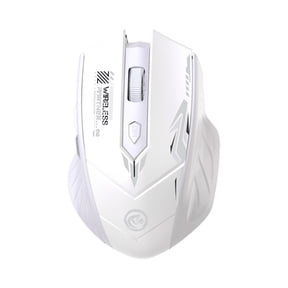 Uutvery Wireless and Bluetooth Gaming Mouse, 6-Key 2.4G Adjustable DPI Mouse with Type-C Fast Charging, for Office and Gaming, 3600 DPI, Mute Operation