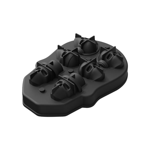 Uutvmp 10 Skeleton Ice Grids Halloween Skeleton Ice Molds, Chocolate Molds DIY Candle Molds