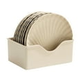 thumbnail image 1 of Uutvmp 10Pcs Shell Shaped Dinner Plates, Dinnerware Dishes Set, 6 Inch Food Plate Saucers Tray Fruits Snack Bowls BPA Free, 1 of 6