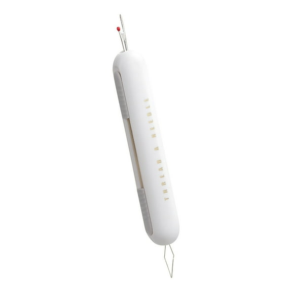 Uutvmp 2 in 1 Needle Threader Seam Ripper, Upgraded Needle Threader Seam Ripper Tool, Integrated Seam Remover and Needle Threading Tool, Multifunctional Seam Rippers