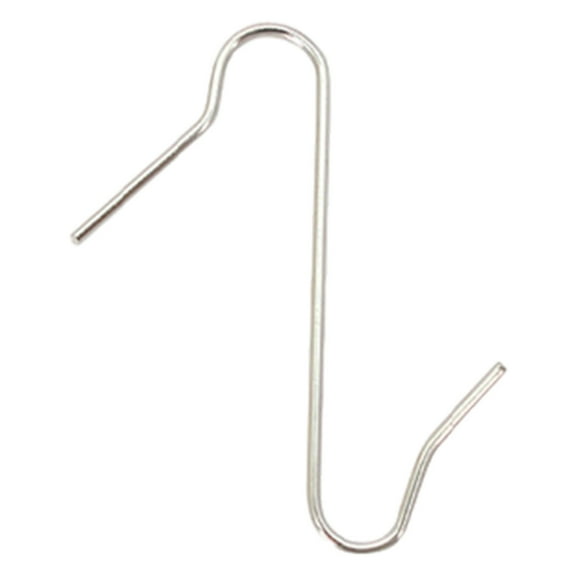 Uutvmp 50 PCS Christmas Ornament Hooks, Christmas Tree Z-Hooks Ornament Hanger Metal Wire Hanging Hook for Christmas Tree Christmas Balls Party Decorations