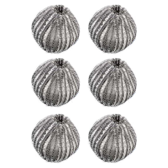 Uutvmp 6Pcs Hair Removal Cleaning Ball, Clothes Anti-Winding Adsorption, Reusable Hair Remover Washing Machine Hair Catcher Laundry Ball Dryer Ball for Clothing Dog Cat Pet Hair Remover
