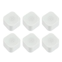 Uutvmp Activated Charcoal Fridge Deodorizer, 6Pcs Refrigerator Deodorizer, Adhesive Activated Carbon Kitchen Cabinet Pantry, Fridge Freezer Odor Eliminator Absorber Box