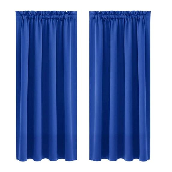 Uutvmp Blackout Curtains, Thermal Insulated, for Bedroom and Living Room Curtains, Rod Pocket Curtain Panels, 41.7x63 Inch, 1Pcs