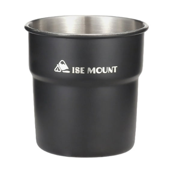 Uutvmp Camping Coffee Mug, Stainless Steel Cup, Drinking Glasses Ultralight Stackable Water Cup Travel Cup for Picnic Camping Campfire Travel Cooking