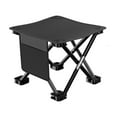 thumbnail image 1 of Uutvmp Camping Stool, Folding Small Chair 13Inch Portable Camp Stool for Camping Fishing Hiking Gardening and Beach, Camping Seat with Carry Bag, 1 of 8