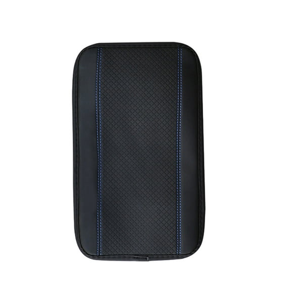 Uutvmp Car Armrest Storage Box Mat, Fiber Leather Car Center Console Cover, Car Armrest Seat Box Cover Accessories Interior Protection