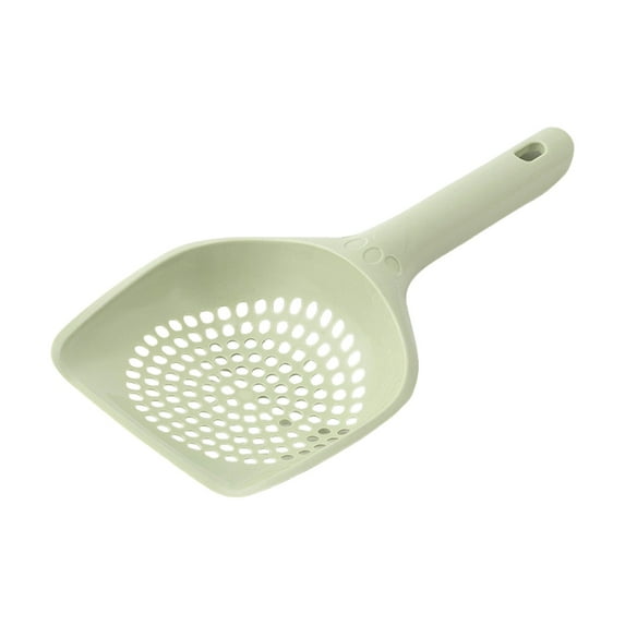 Uutvmp Cat Litter Scoop, Kitty Poop Sifting Deep Shovel Tray, Small Hole Easy Filtration Lightweight Cleaning Shovel Cats Dogs Litter Scooper for Litter Box