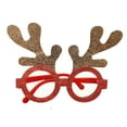 thumbnail image 1 of Uutvmp Christmas Glasses Frame Glitter Eyewear Decoration Xmas Costume Creative Eyeglasses for Christmas Parties Holiday Favors, 1 of 5