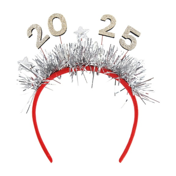 Uutvmp Christmas Headbands, Xmas 2025 Headwear Holiday Headbands, Seasons Themes Headband Assorted Styles for Christmas New Year Party Accessories