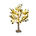 thumbnail image 1 of Uutvmp Christmas Light Up Tree Decor Indoor, 24 LED Tree Lamp Lighted Birch Tree with Green Leaves, 1.96 ft Christmas Tabletop Tree Centerpieces for Home Decorations, 1 of 6