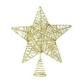 thumbnail image 1 of Uutvmp Christmas Tree Topper, Glittered Star with Hollow Design, Tree Topper Star for Mas Tree Decorations Holiday Party Home Indoor Bar Shop Office, 1 of 6