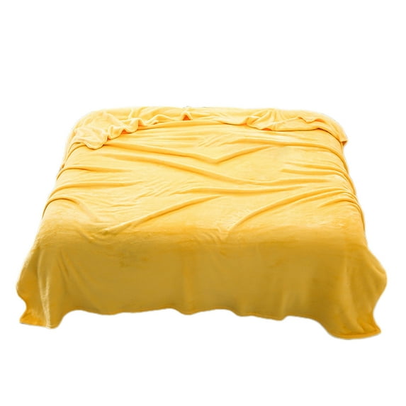 Uutvmp Coral Fleece Bed Blanket, Lightweight AirConditioner Throw for All Seasons, Soft and Cozy Cover or Mat for Sofa, Couch, Travel, Camping