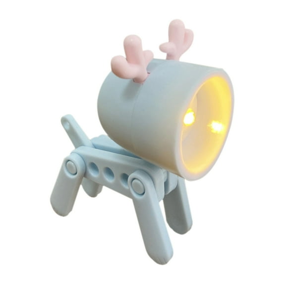 Uutvmp Cute Night Light for Kids, Mini Led Table Desk Lamp, Decorative Lamp Indoor Nightstand, Animal Pet Nightlights, Christmas Decorate Birthday Gifts for Children, Students (1 x Deer)
