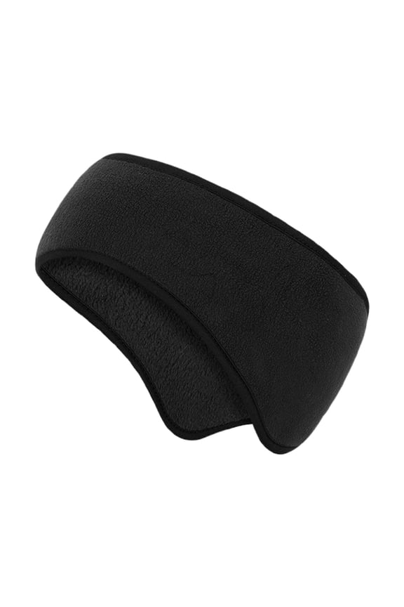 Ear Warmers Headband, Fleece Earmuffs Running Headband Winter Ear Covers Moisture Wicking Ski Sport Headband for Men & Women