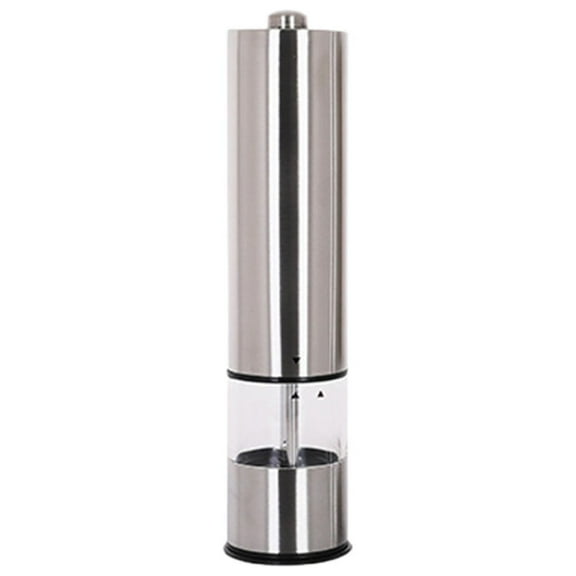 Uutvmp Electric Stainless Steel Salt and Pepper Grinder, Automatic Salt Pepper Mill Grinder for Kitchen, Restaurant, Outdoor, and Easy to Use