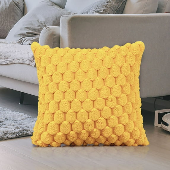 Uutvmp Faux Wool Throw Pillow Covers 20 x 20 Inch, Super Soft Boho Pillow Covers, Decorative Textured Throw Pillowcases Modern Farmhouse Home Decor for Sofa Bedroom