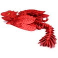 thumbnail image 1 of Uutvmp Feathered Wyvern Dragon,3D Printed Dragon, Articulated Dragon with Wings, 3D Printed Toys, Desktop Pet Perfect for Fantasy Enthusiasts, 1 of 3