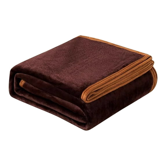 Uutvmp Fleece Blankets Single Twin Blanket for Bed, 39.37 X 59 Inches Full Size Fleece Throw Blanket, Warm Blankets for Winter, Office Shoulder Knee Cozy Blanket