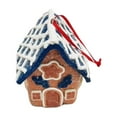 thumbnail image 1 of Uutvmp Gingerbread House Ornaments for Christmas Tree Decorations, Xmas Hanging Candy House Ornament with Rope, for Christmas Tree Holiday Party Decor, 1 of 6