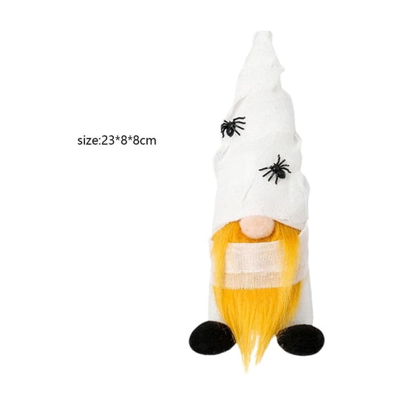 Uutvmp Halloween Decorations Handmade Halloween Gnomes Plush Cute Witch Bat Faceless Gnome Halloween Tiered Tray Decor Elf Decoration Gnome Gifts for Halloween Party Home Decor