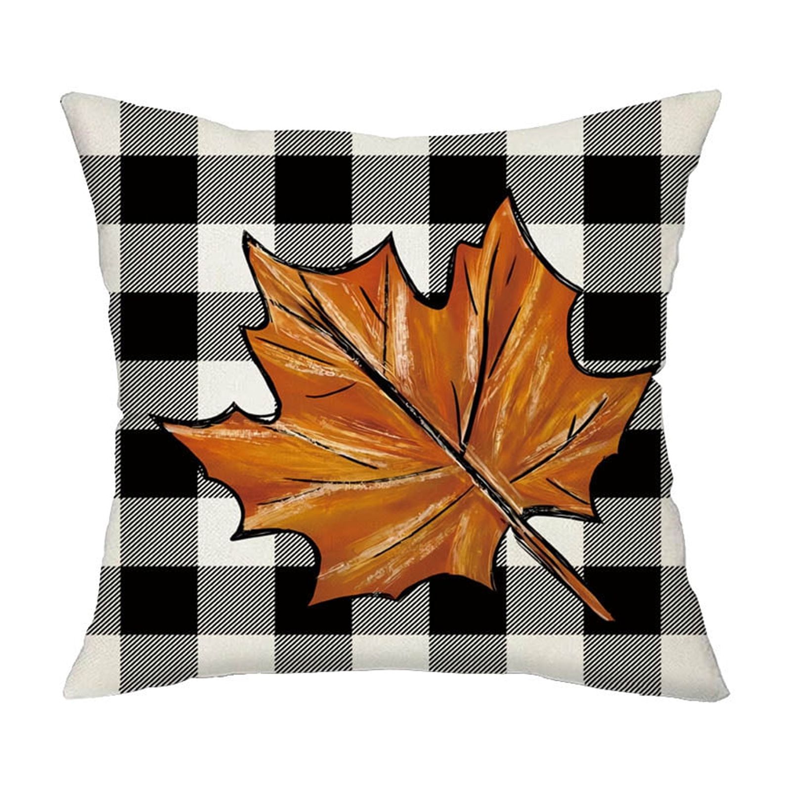 Uutvmp Halloween Pillow Covers, Throw Pillows Case, Fall Seasonal Decorative Farmhouse Decor Cushion Covers for Home Sofa Bed Couch