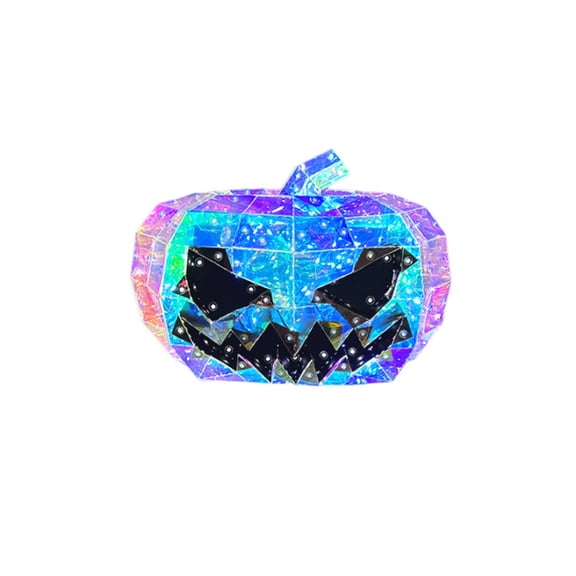 Uutvmp Halloween Pumpkin Lamp Scene Layout Magics Decoration USB Charging Luminous Night Light, Geometry Pumpkin Lights for Fall Autumn Thanksgiving Harvest Tables Centerpieces Decor