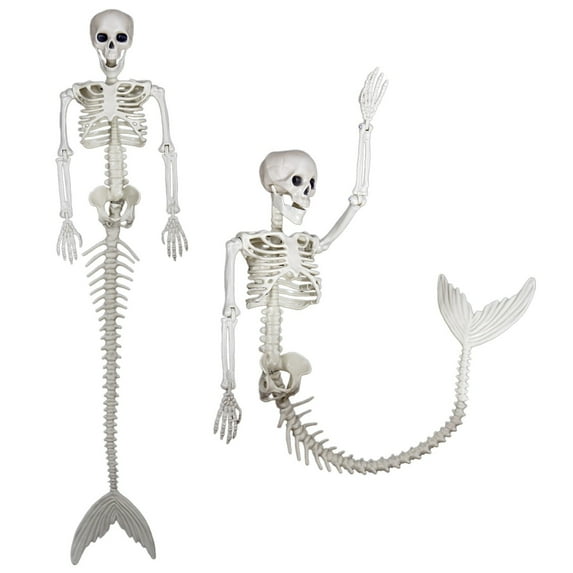 Uutvmp Halloween Skeleton Life Size Posable Joints Skeletons, Life Size Skull Hand Life Body Anatomy Model Decor, Halloween Skeleton Decorations for Halloween Party