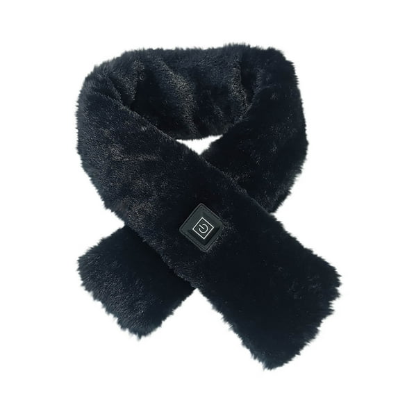 Uutvmp Heated Scarf for Women, Electric Heated Scarf with 3 Temperature Gears, Detachable Washable Electric Neck Warmer Scarf, for Stiffness Neck, for Women Men