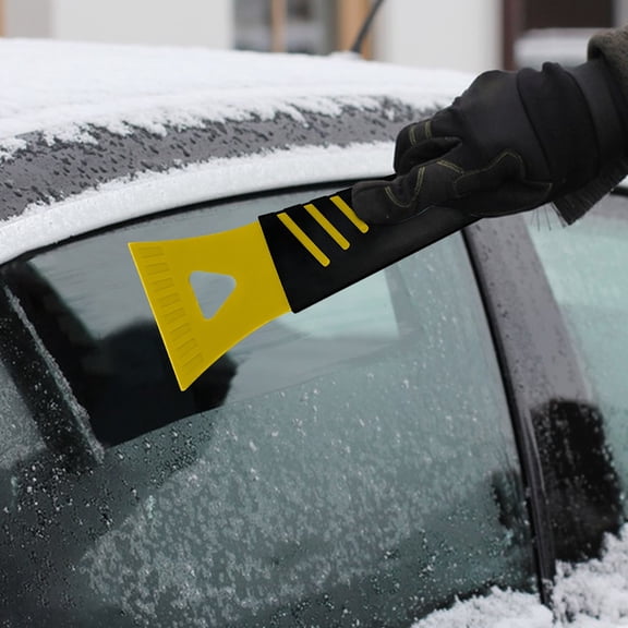 Uutvmp Ice Scraper for Car Windshield, 7" Snow Scraper for Car, Plastic Snow Frost Ice Removal Tools for Cars Trucks Window