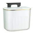 thumbnail image 1 of Uutvmp Kitchen Waste Bin, Wall-mounted Suitable for Household Bathroom Kitchen Bedroom with Lid, Waste Basket Kitchen Waste Special Storage Bin, 1 of 7